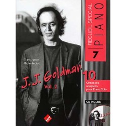 Librairie Musicale SPECIAL PIANO JJ GOLDMAN VOL2 - Macca Music