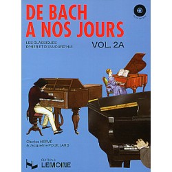 DE BACH A NOS JOURS VOL 2A
