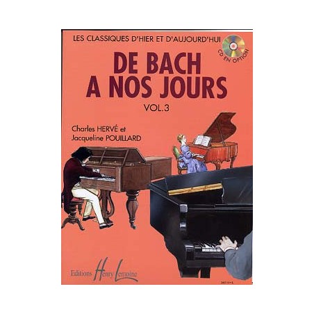 Librairie Musicale DE BACH A NOS JOURS VOL 3A - Macca Music