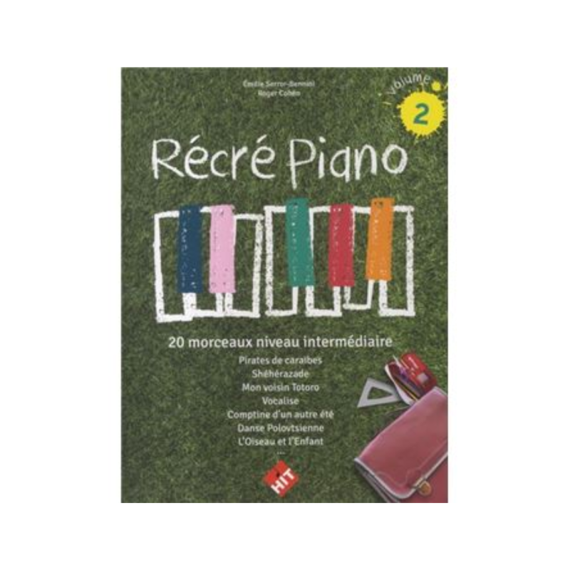 Librairie Musicale RECRE PIANO VOL2 - Macca Music