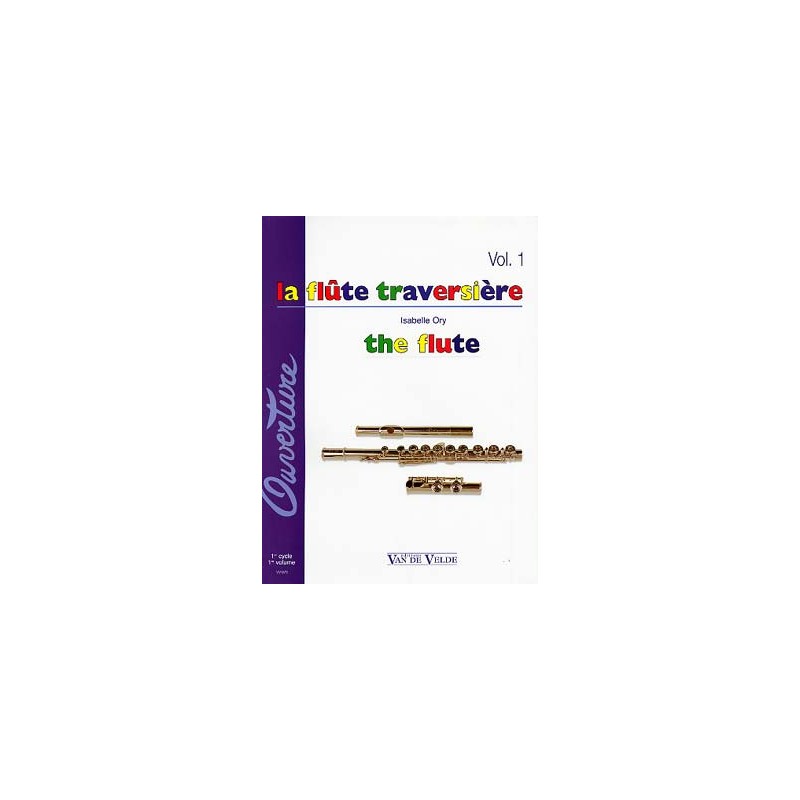 Librairie Musicale METHODE DE FLUTE TRAVERSIERE VOL 1 ORY - Macca Music