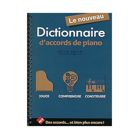 Librairie Musicale LE NOUVEAU DICTIONNAIRE D'ACCORDS DE PIANO - Macca Music