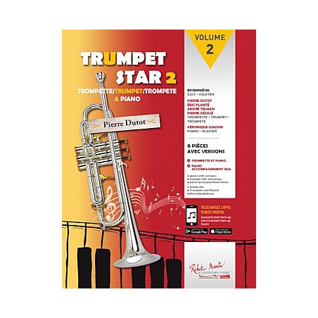 Librairie Musicale TRUMPET STAR VOLUME 2 - Macca Music