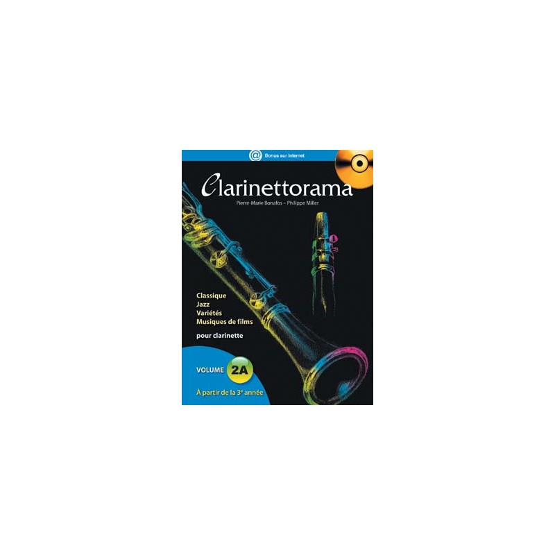 Librairie Musicale CLARINETTORAMA VOL 2A - Macca Music