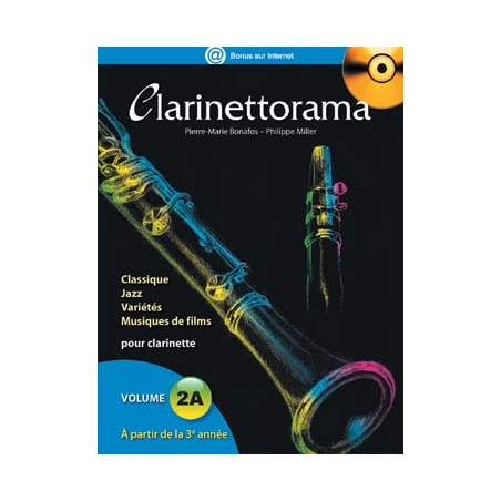 Librairie Musicale CLARINETTORAMA VOL 2A - Macca Music