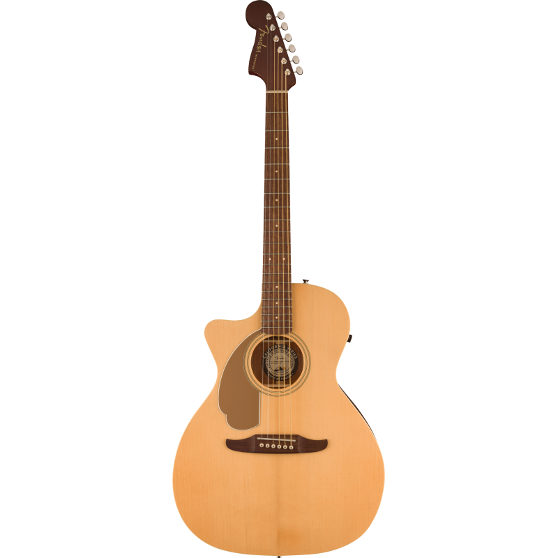 Guitare Electro-Acoustique Pour Gaucher FENDER NEWPORTERPLAYER LH NAT - Macca Music