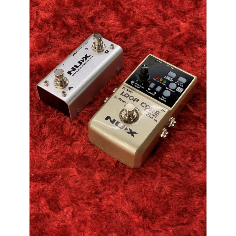 Looper D'occasion NUX Loop Core DLX Bundle Avec Alimentation - Macca Music