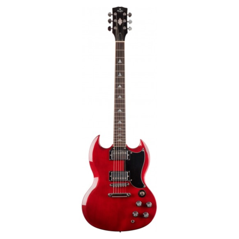 Guitare Electrique PRODIPE GS300 Wine Red - Macca Music