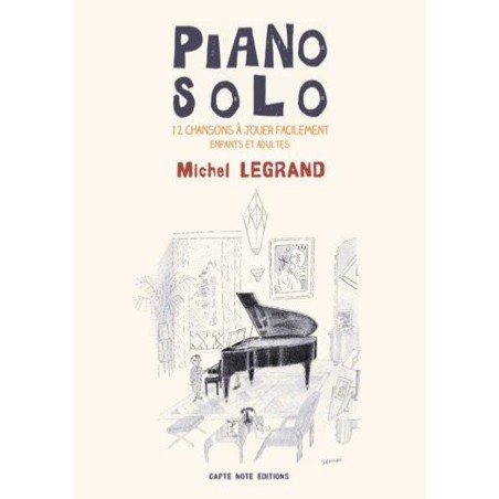 Librairie Musicale PIANO SOLO Michel Legrand - Macca Music