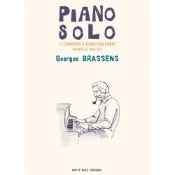 PIANO SOLO GEORGES BRASSENS