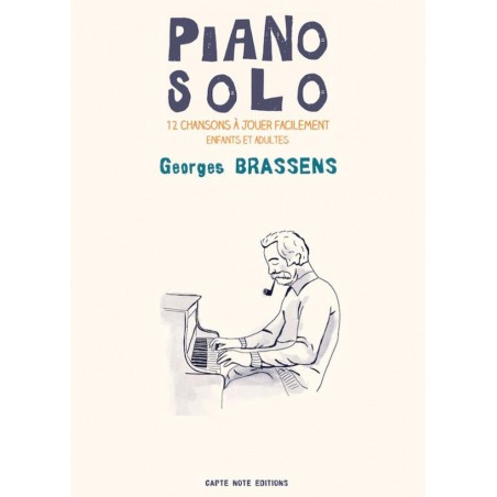 Librairie Musicale PIANO SOLO GEORGES BRASSENS - Macca Music