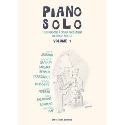 PIANO SOLO VOL 1