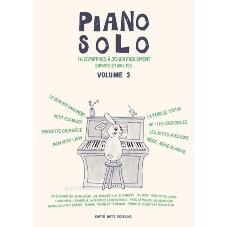 Librairie Musicale PIANO SOLO VOL3 - Macca Music