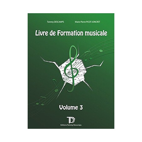 Librairie Musicale LIVRE DE FORMATION MUSICALE VOL3 - Macca Music