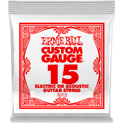 Corde ERNIE BALL Custom Gauge 15 Unité - Macca Music
