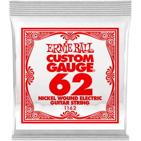 Corde ERNIE BALL Custom Gauge 62 Unité - Macca Music