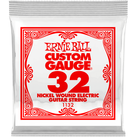 Corde ERNIE BALL Custom Gauge 32 Unité - Macca Music