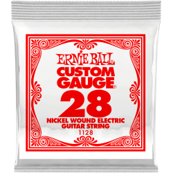 Corde ERNIE BALL Custom Gauge 28 Unité - Macca Music