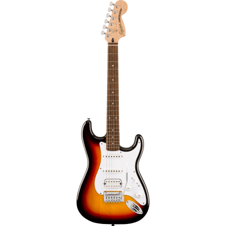 Guitare Electrique SQUIER Affinity Strat Junior HSS LRL WPG 3YS - Macca Music