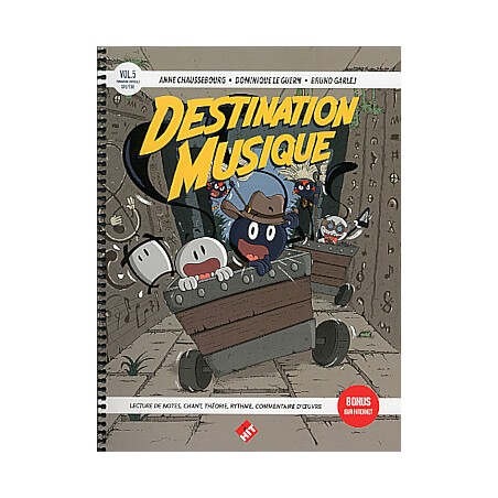 Librairie Musicale DESTINATION MUSIQUE VOL5 - Macca Music