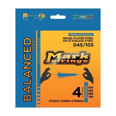 Cordes Pour Basse Electrique MARK STRINGS Balanced 45/105 - Macca Music