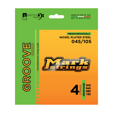 Cordes Pour Basse Electrique MARK STRINGS Groove 45/105 - Macca Music