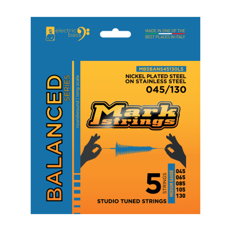 Cordes pour Basse Electrique MARK STRINGS Balanced 45/130 - Macca Music