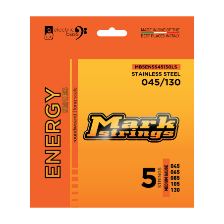 Cordes Pour Basse Electrique MARK STRINGS Energy 45/130 - Macca Music